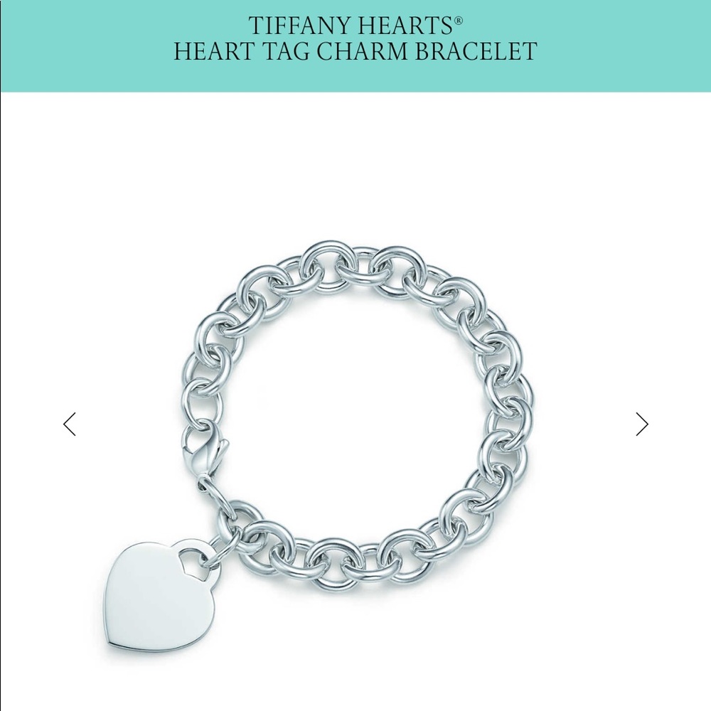 Tiffany & Co. Heart Tag Charm bracelet